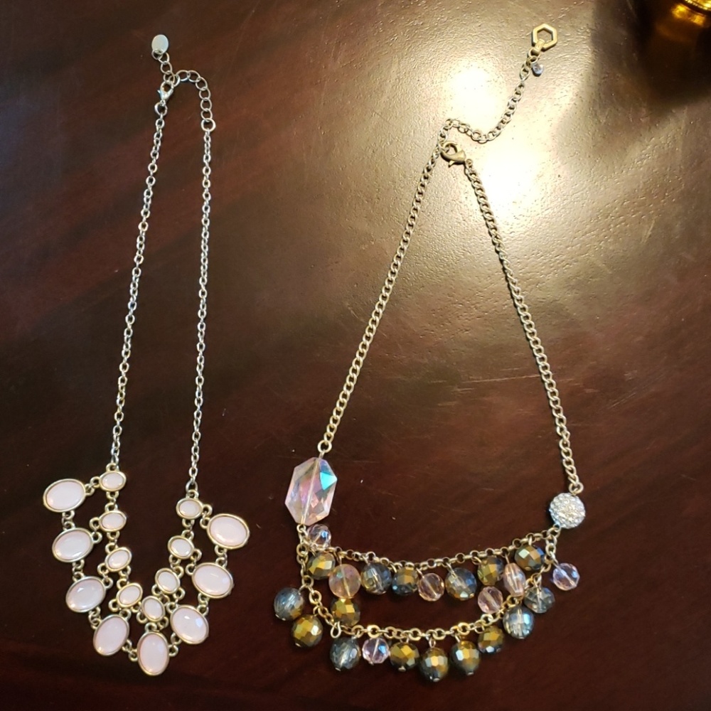 2 Gold Necklaces